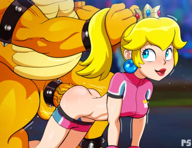 Peach takes Bowser (Pumps_nsfw / Pumpkinsinclair)