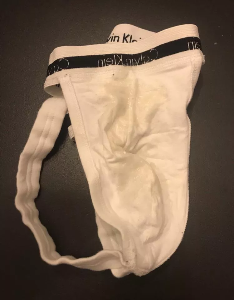 Post gym load in my sweaty gym jock