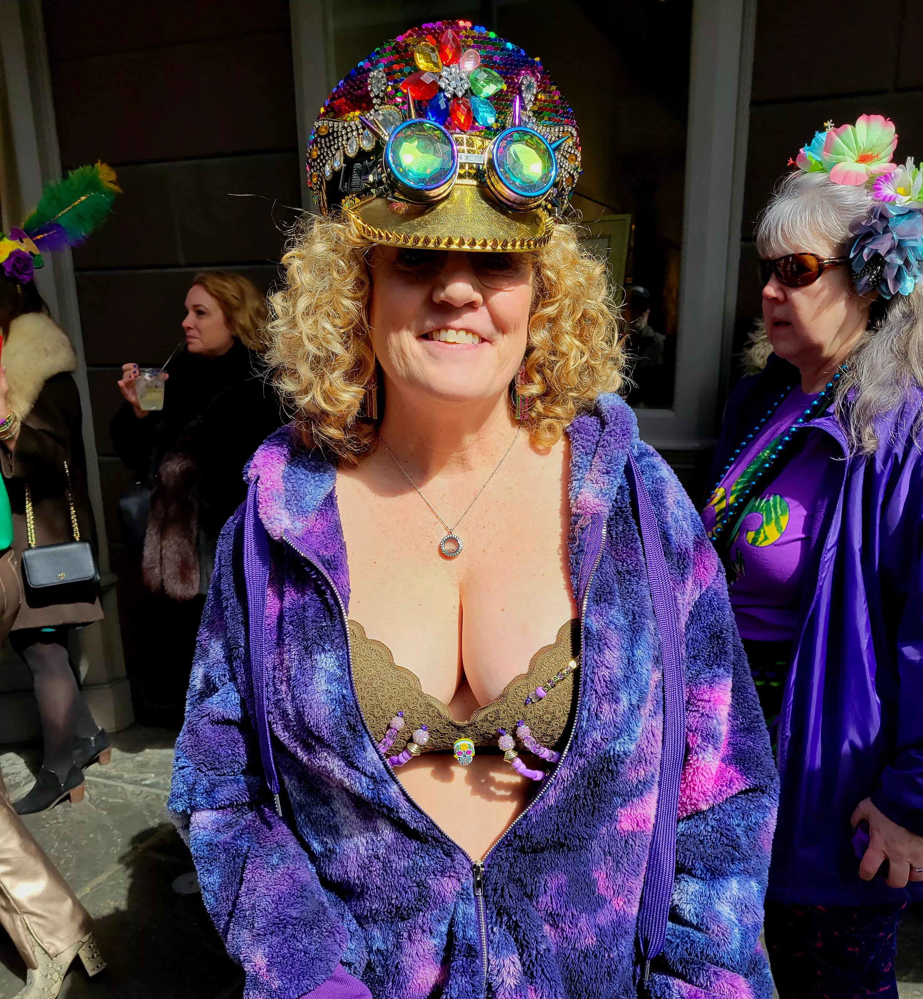 Royal St for the Busom Budies parade.