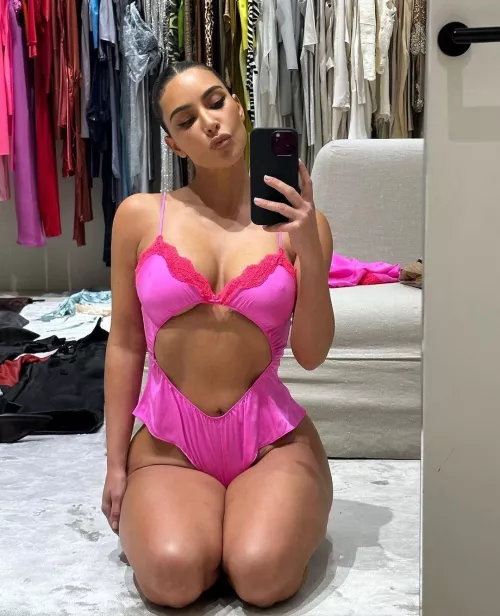 Selfie in pink