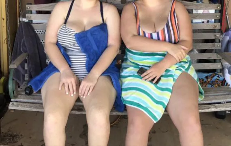 SFW but does anyone have love for my sister and I’s thick thighs?