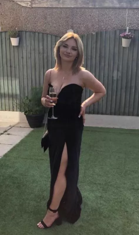 Slit dress