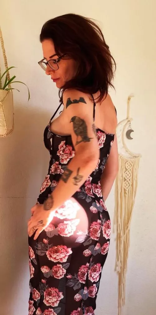 Sooo…the new dress might be a tiny bit transparent 😅 (37f)