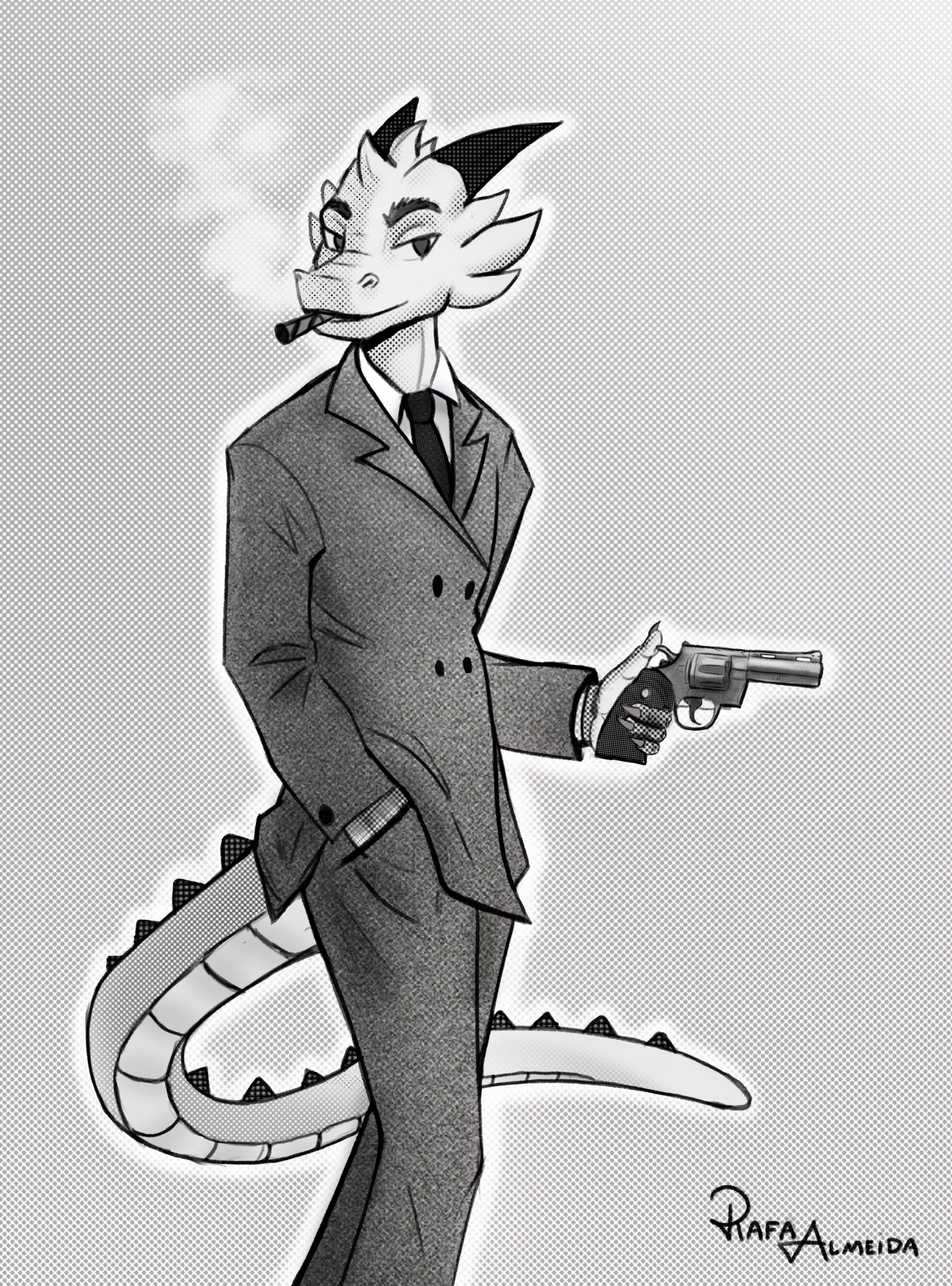 The best detective in Furry Town! I'm open for commissions mangá style! Dm if you're interested. Prices below