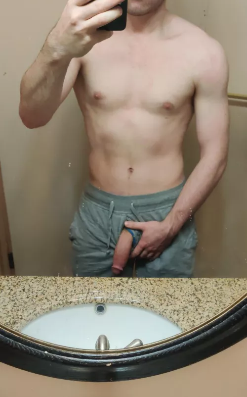 the sad thing is your still smaller than me when I'm soft