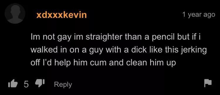 This Guy is Definitely Straighter Than a Pencil