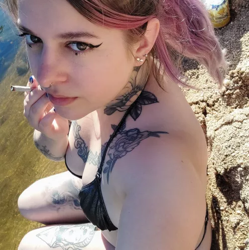 weed and river, best combination 💕