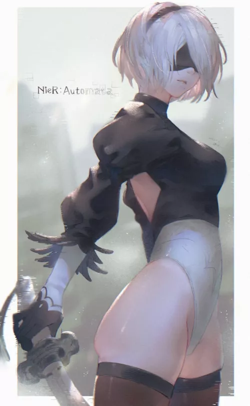 2B's thigh squish (yct)