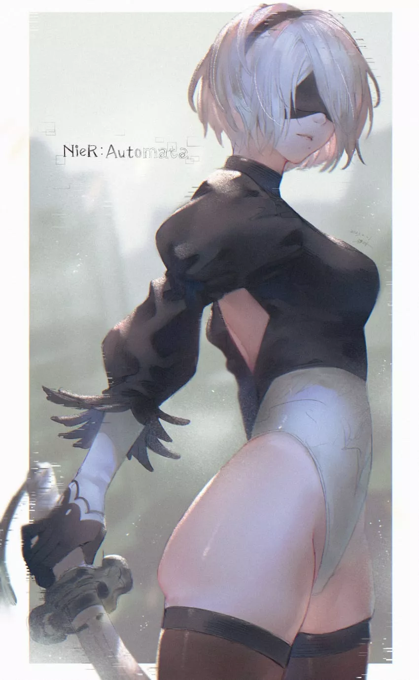 2B's thigh squish (yct)