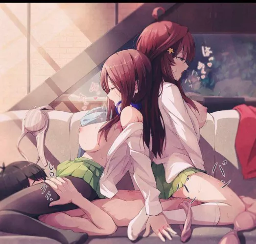 A very hot threesome