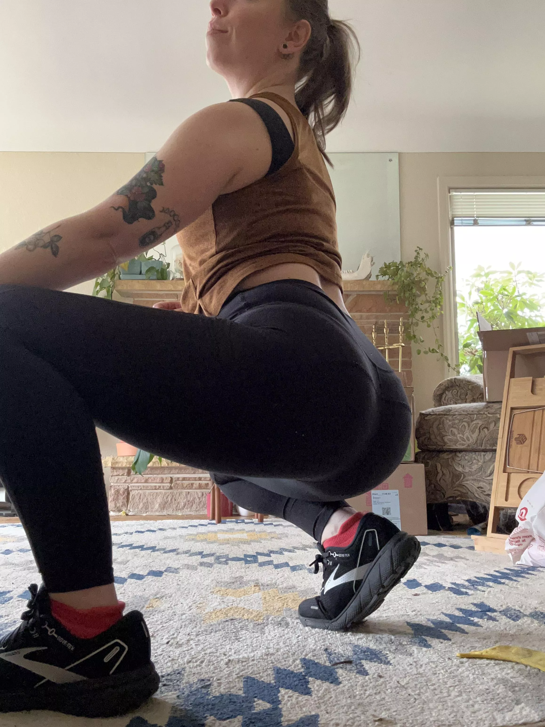 About to head to the gym to work on my squats!