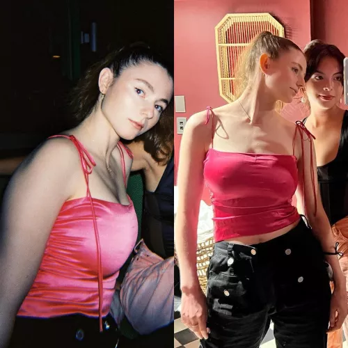 Always surprised by how big Thomasin McKenzie's tits are