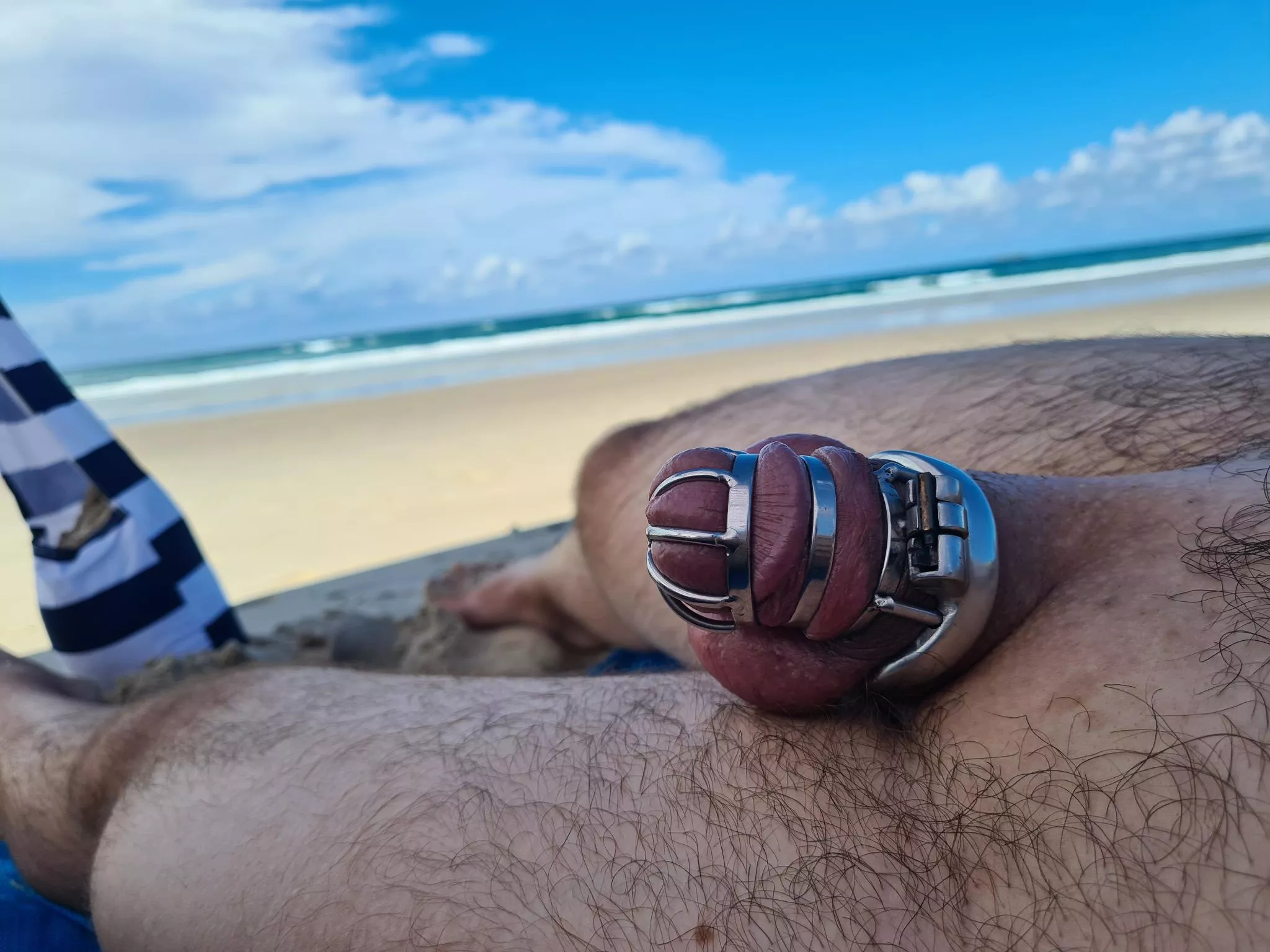 Beach days with my Mistress