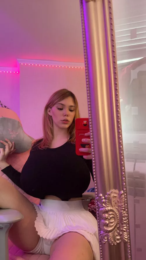 Bigger than her head