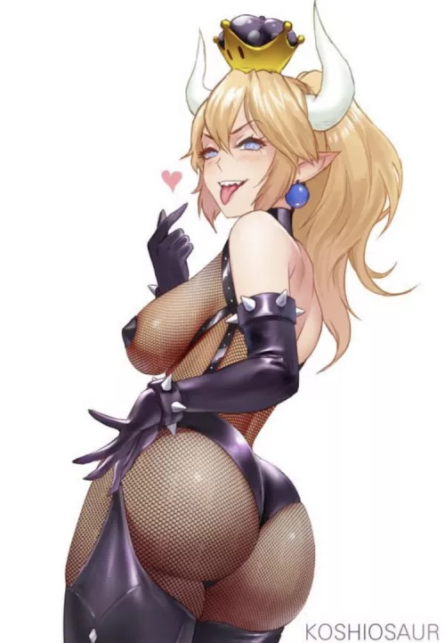 Bowsette [Super Mario Bros.] Artist: Koshiosaur