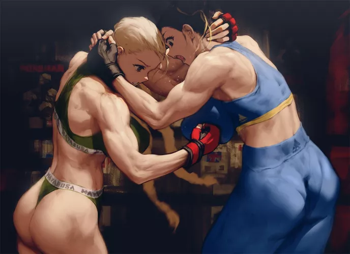 Cammy vs Chun-Li (infi) [Street Fighter]