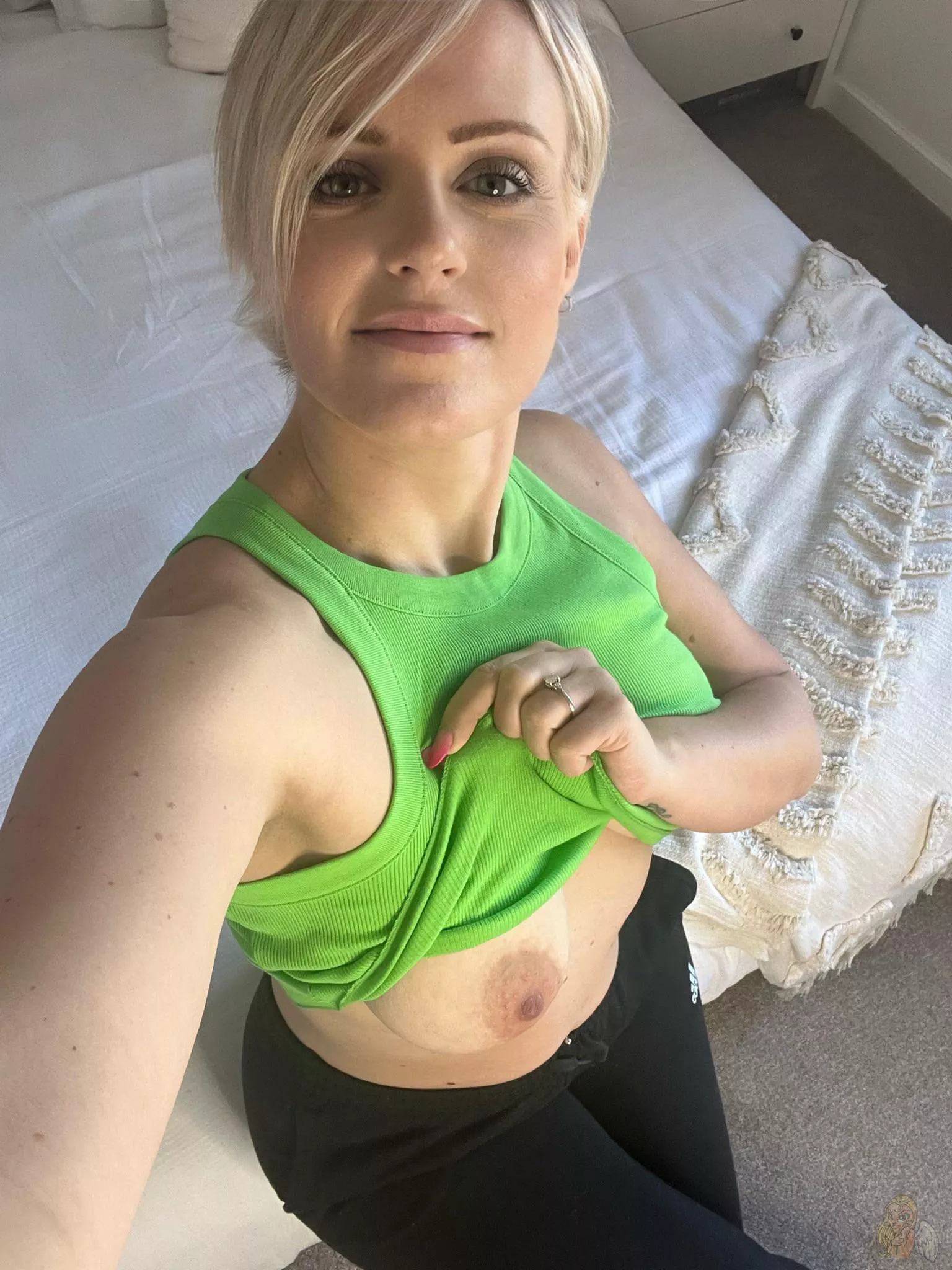 Definitely a mom, not sure about the mature part