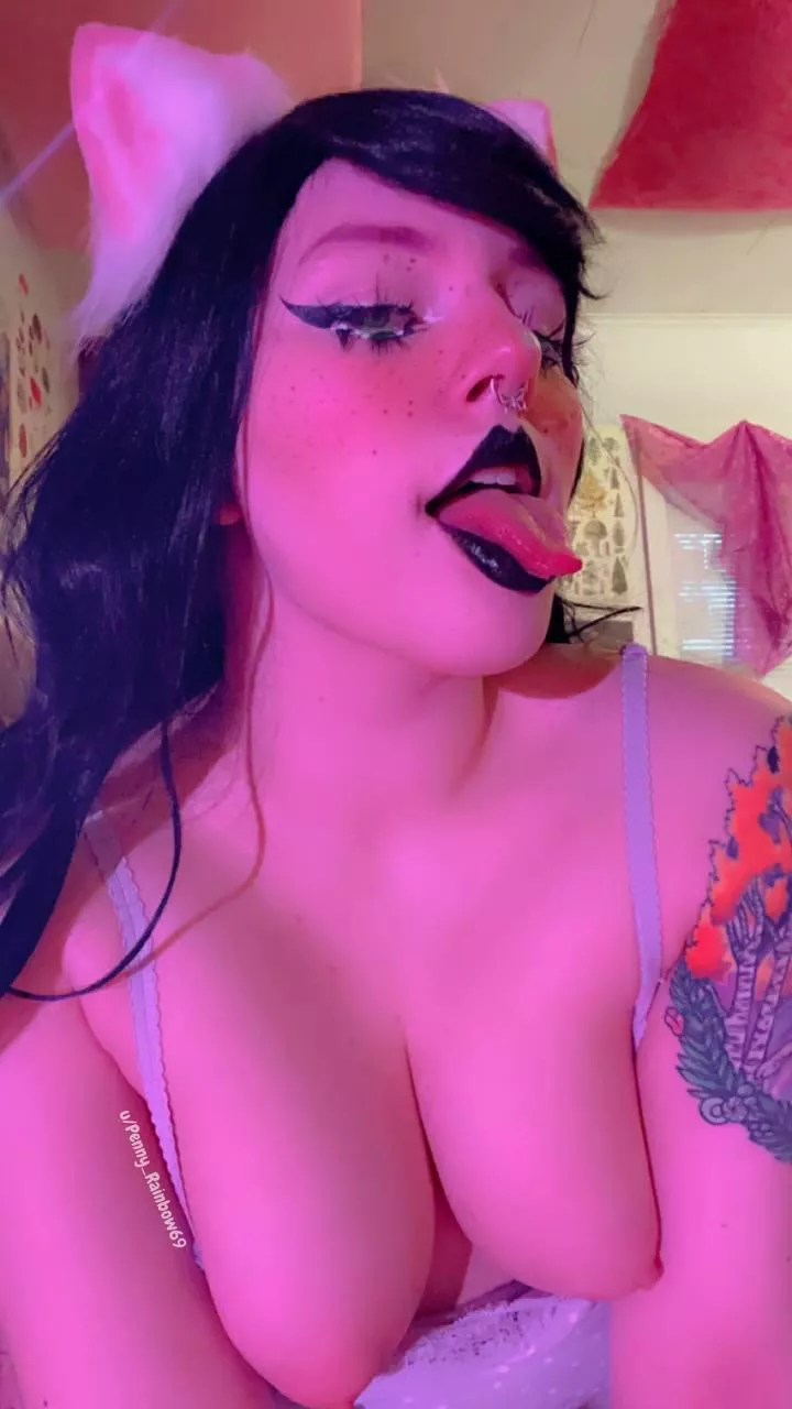 Do you like goth girls with pointy tits?