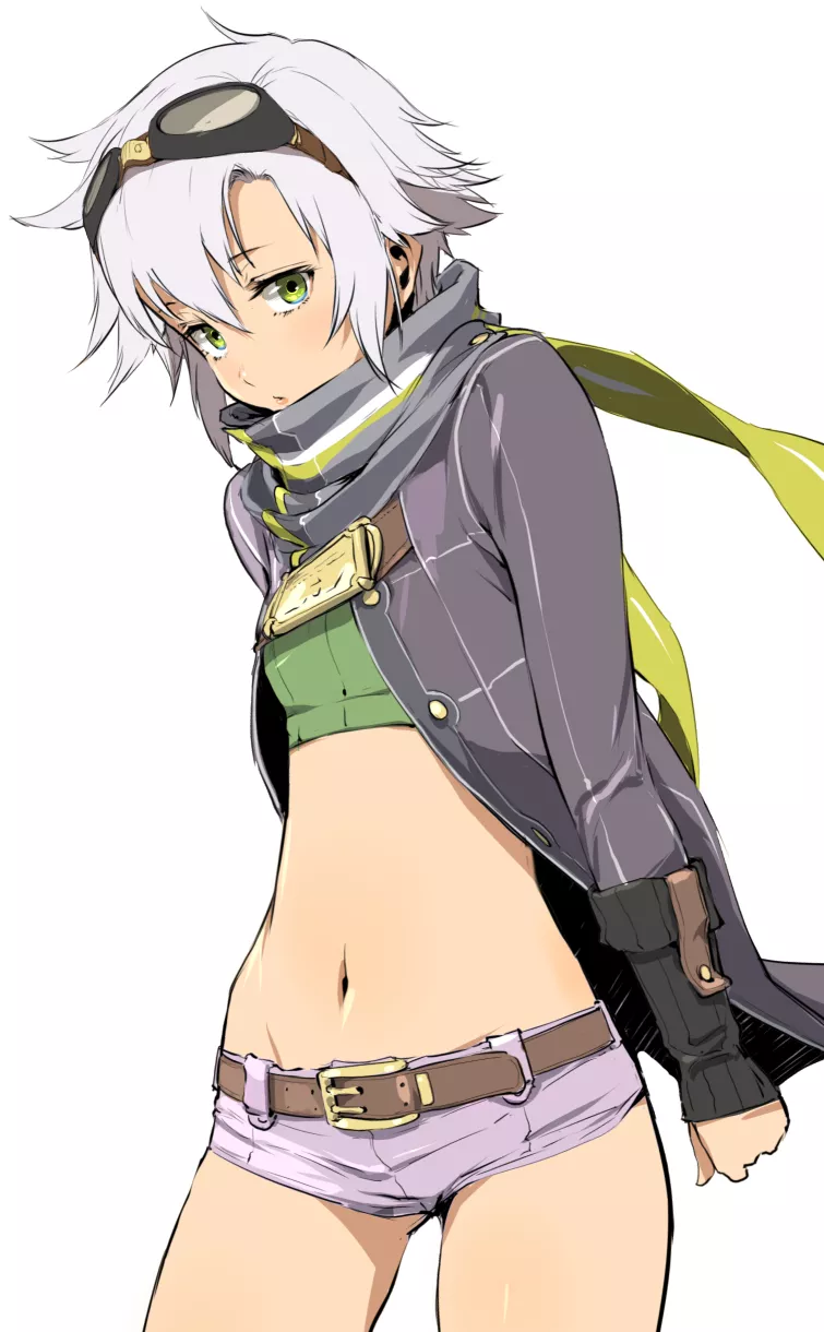 Fie flat tummy and hot shorts (Enami Katsumi) [Trails of Cold Steel]
