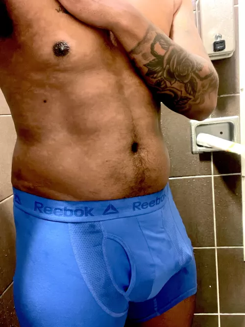 Field showers are the best