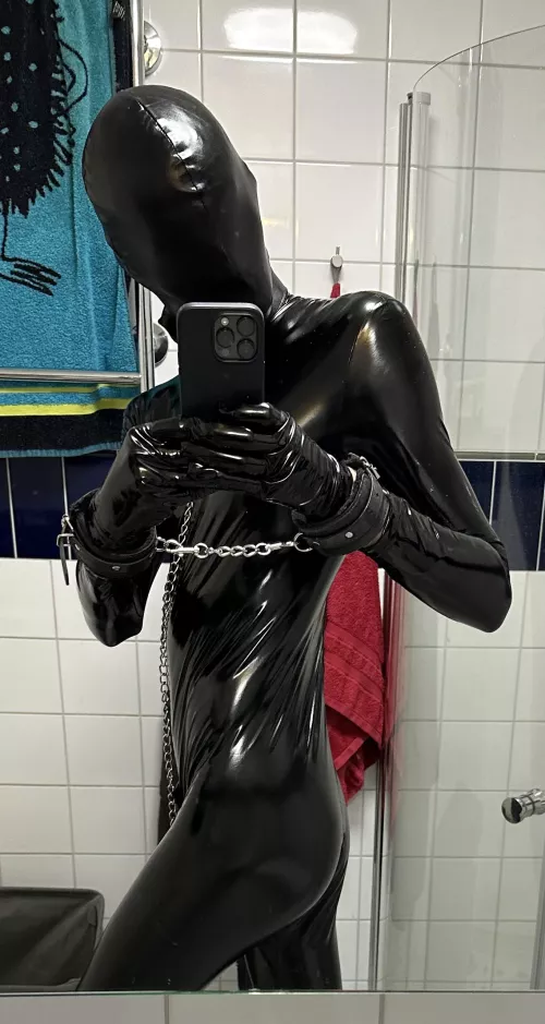 First time in a suit!