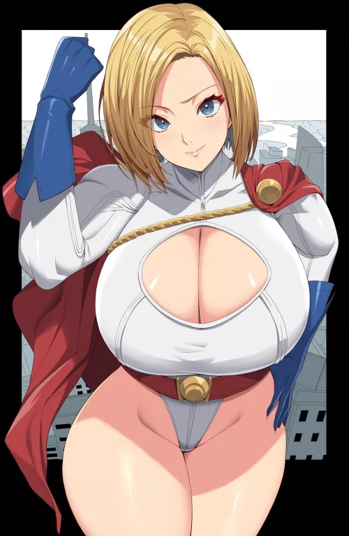 Flexing Power Girl (Kloah ) [DC]