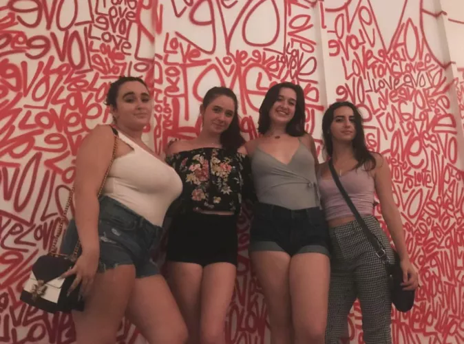 Friends tits are no match