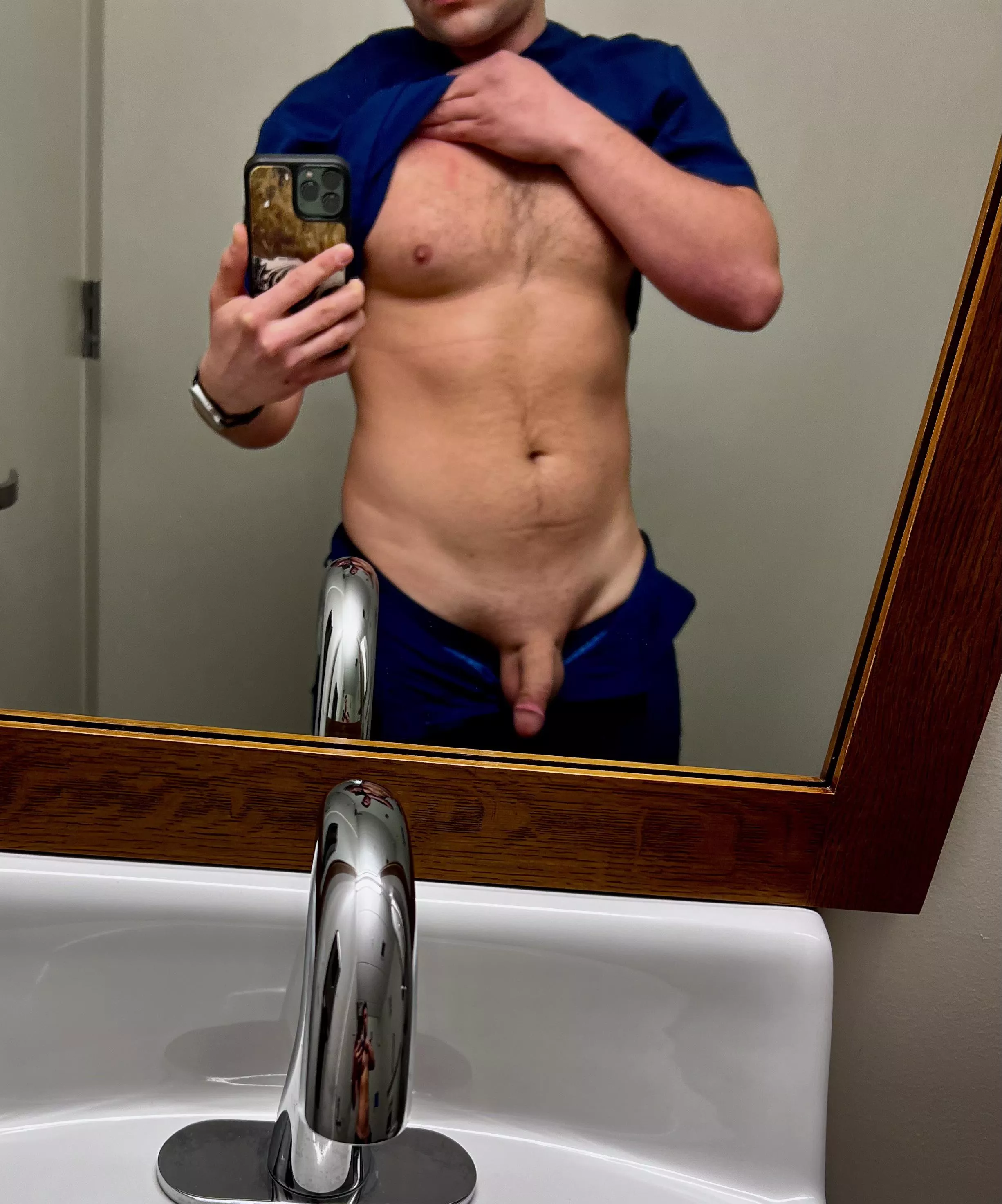 Getting horny at work.