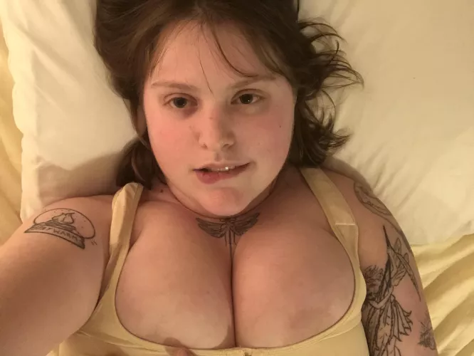 having trouble fitting all this into my bra… I could use a hand