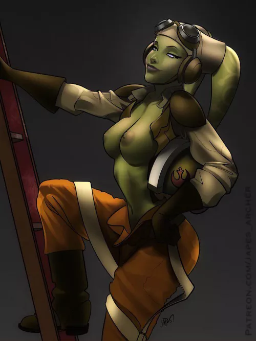Hera getting ready for takeoff [japes]