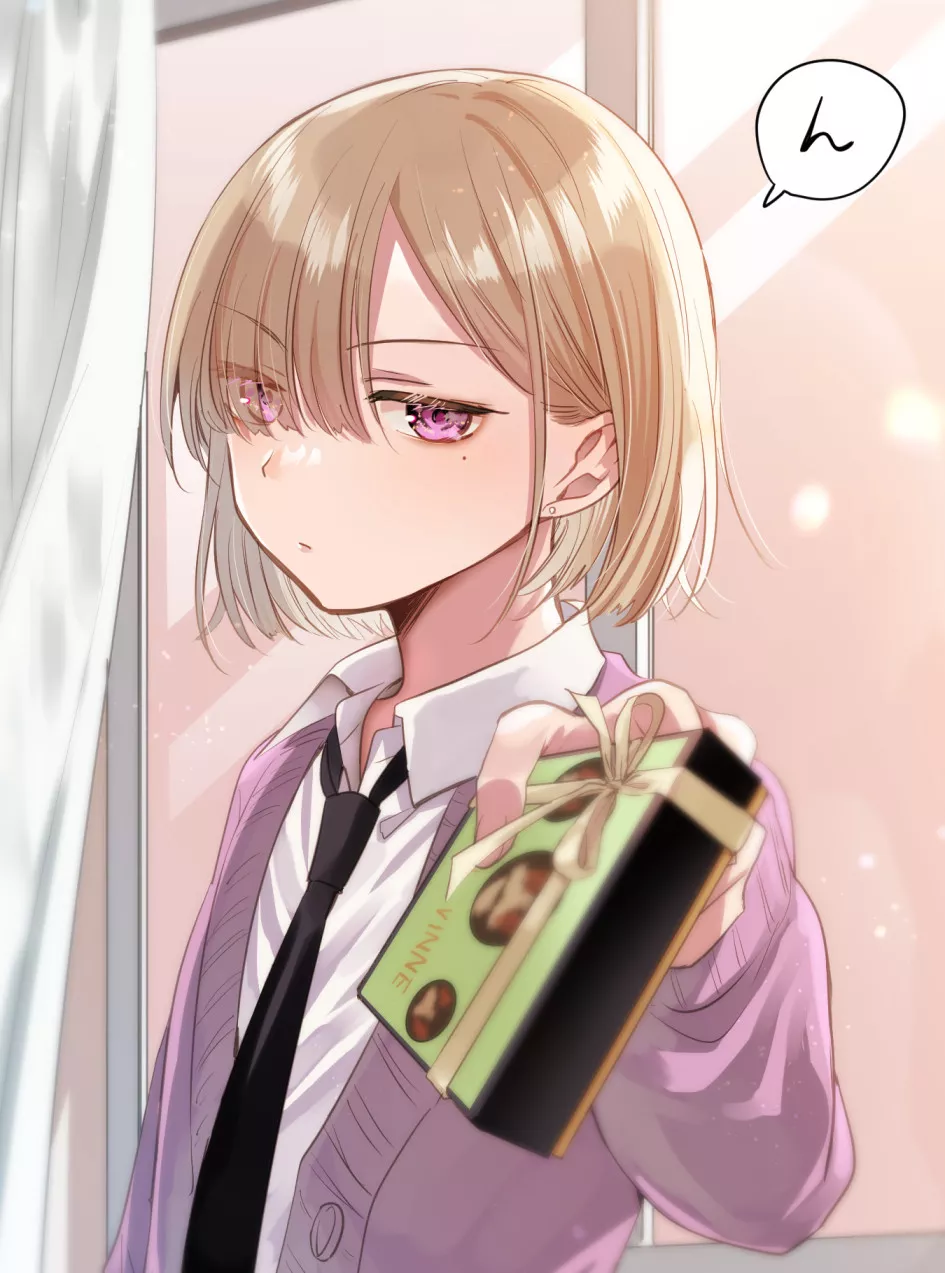 Here's your chocolate