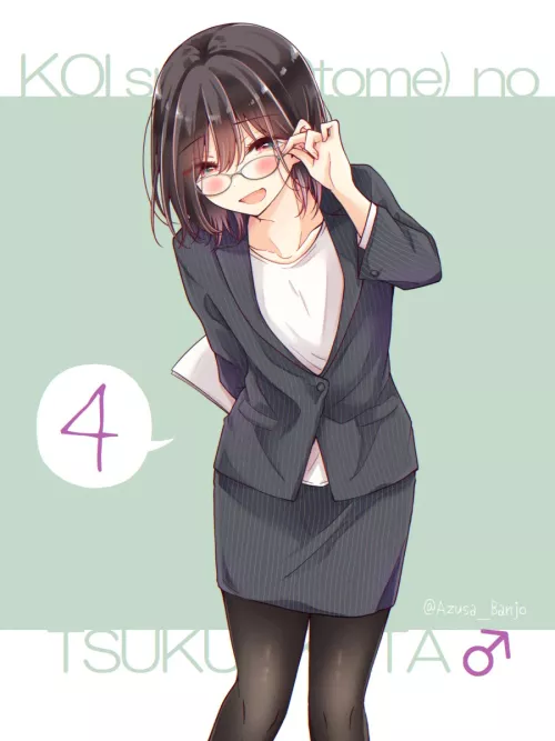 Hiura is so cute in a business suit!