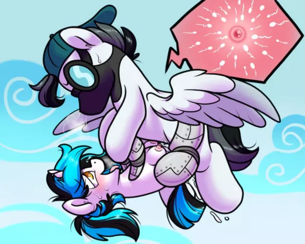 Hoof Holdin' & Womb Fillin' (PaperBagPony) [MF]