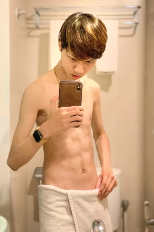 I wish someone could just hop into the shower with me