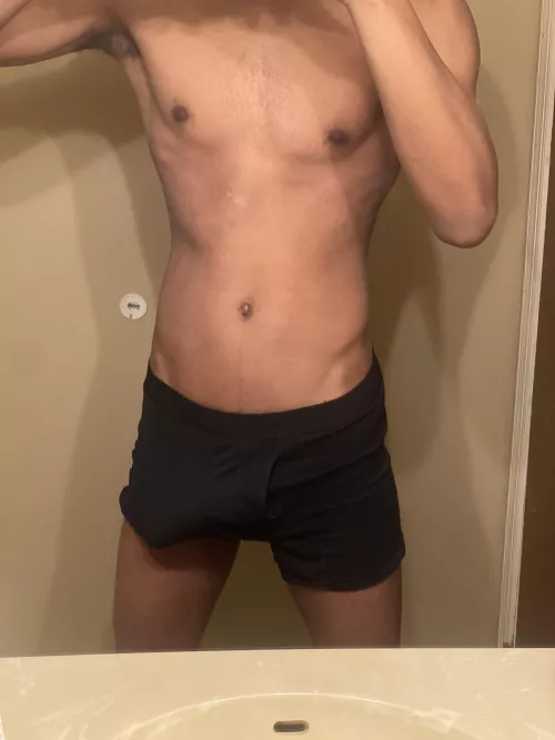 Keep them on or pull them down?