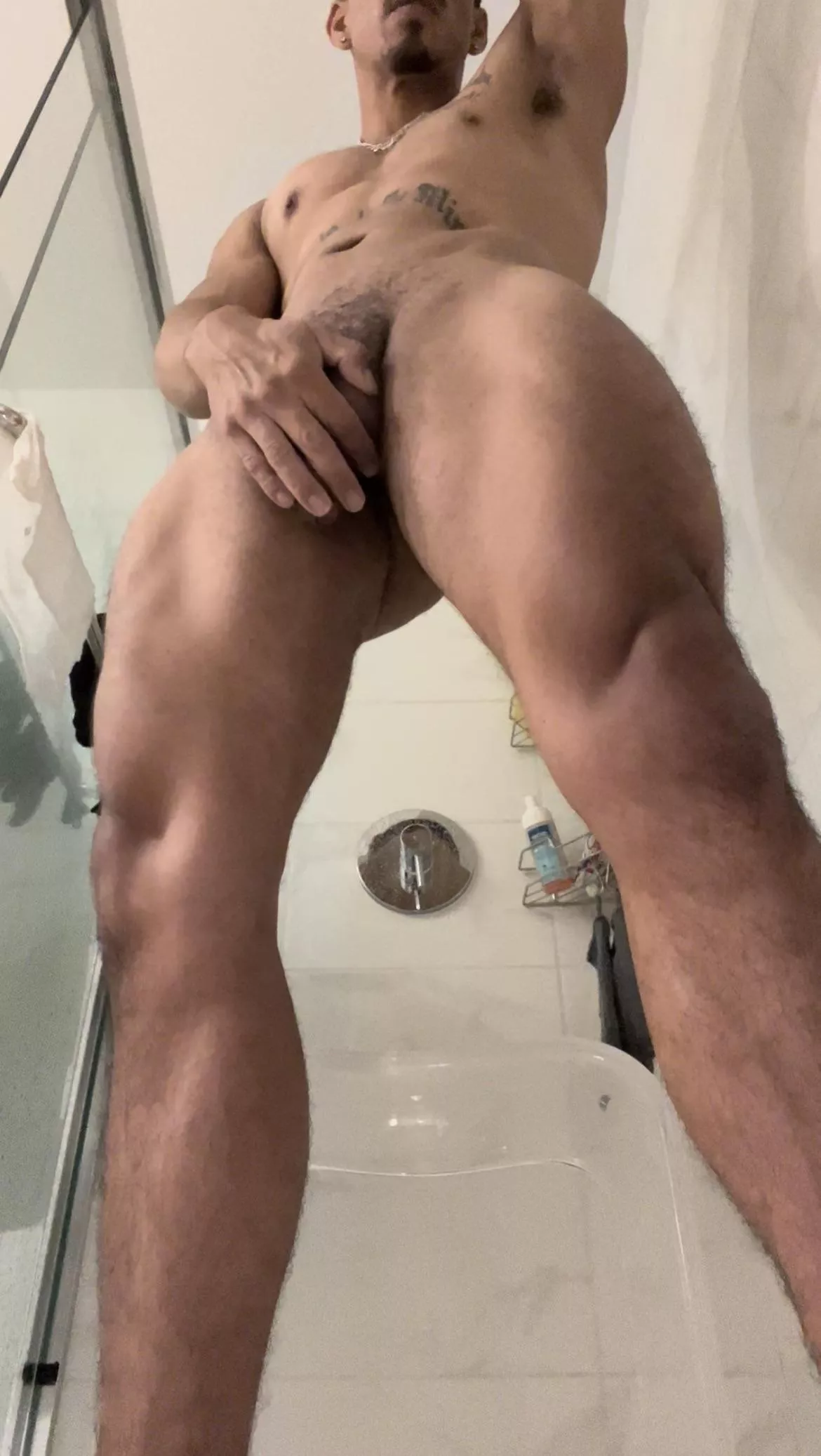 Make sure to scrub my feet while you’re down there.