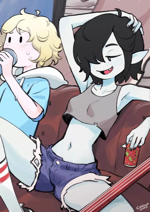 Marceline the Vampire Queen by @Nagrolaz