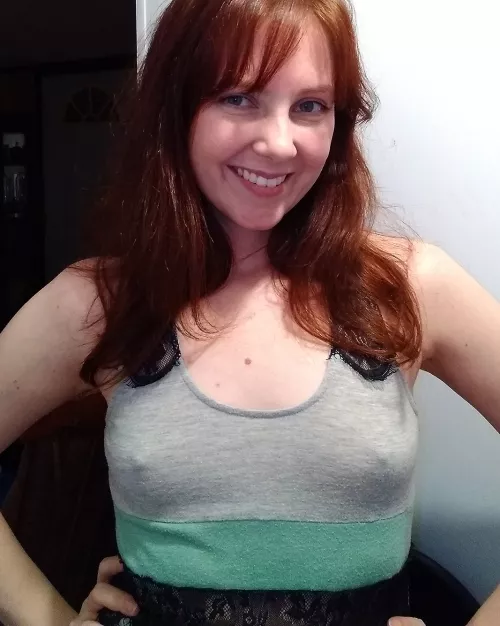 My fun sized tits love to be free from a bra