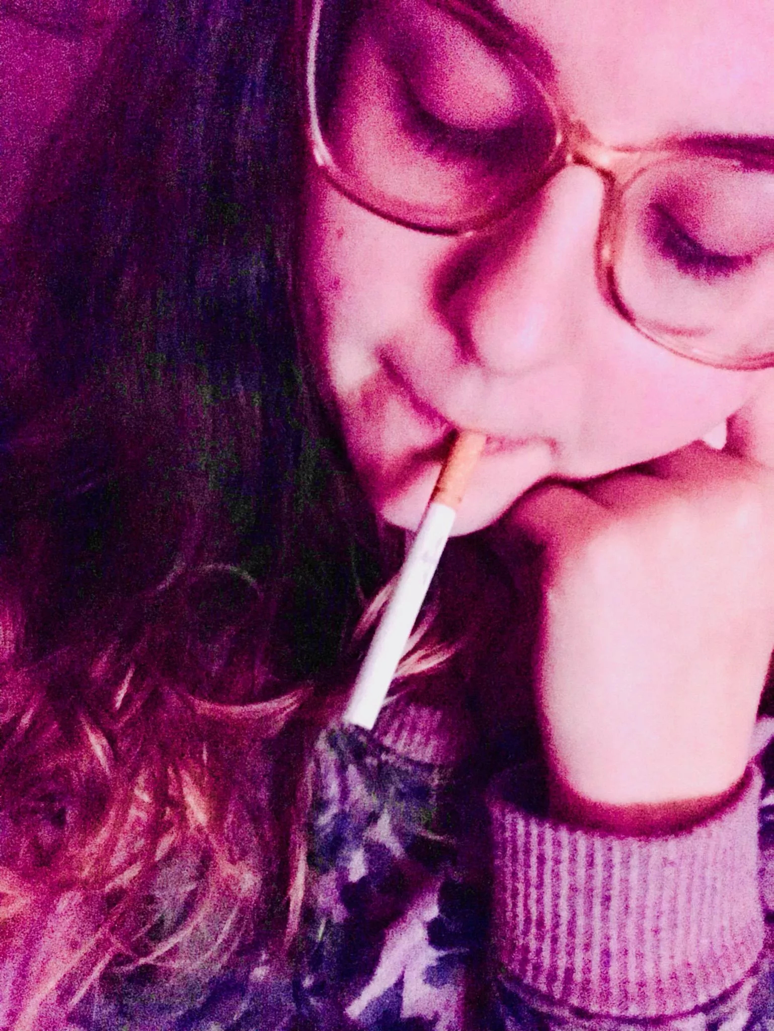 my gf is the sexiest smoker
