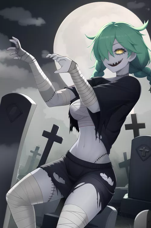 Thriller...thriller night. (AI)