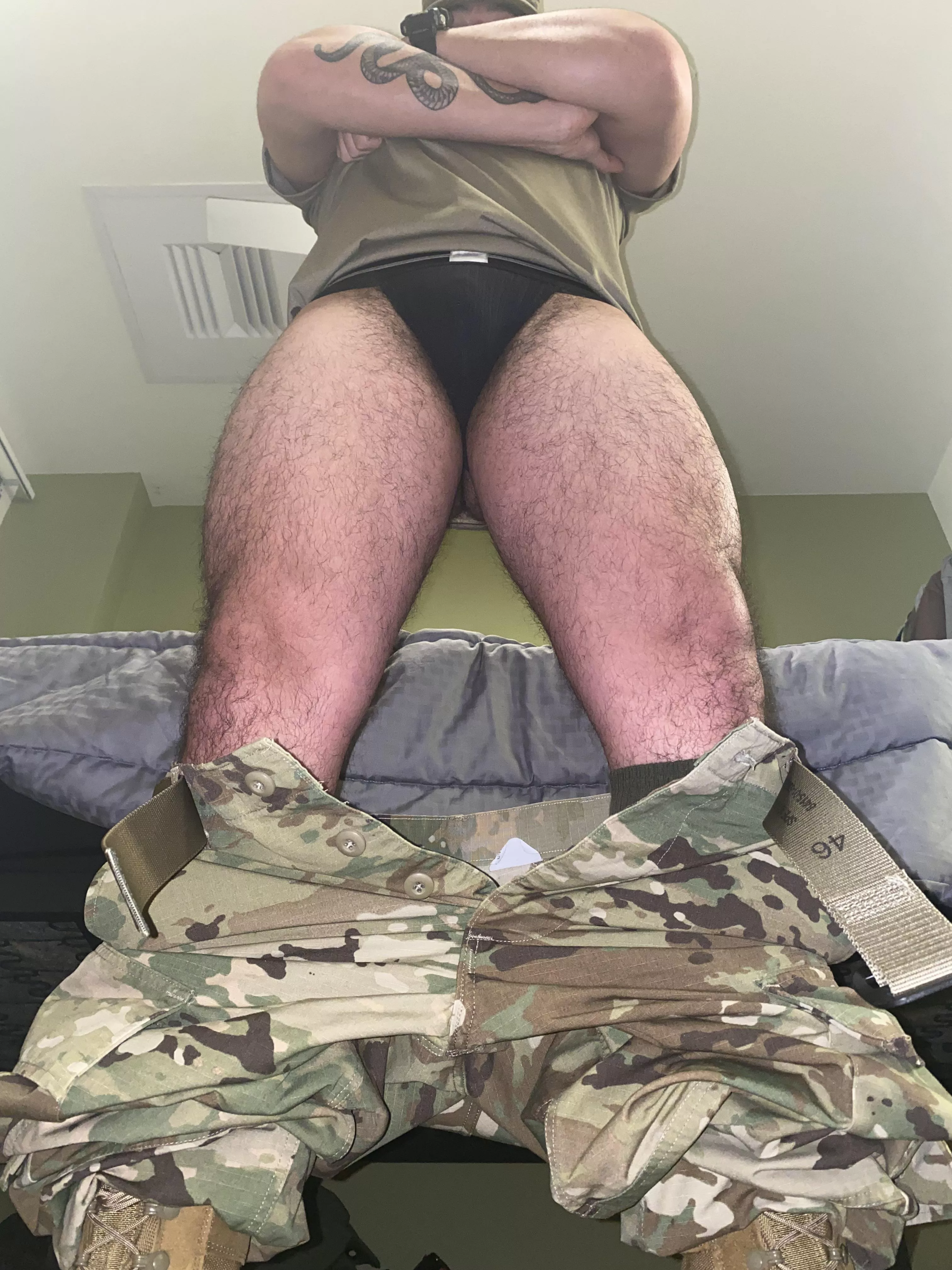 What’s under my uniform