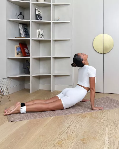 white shorts suit her