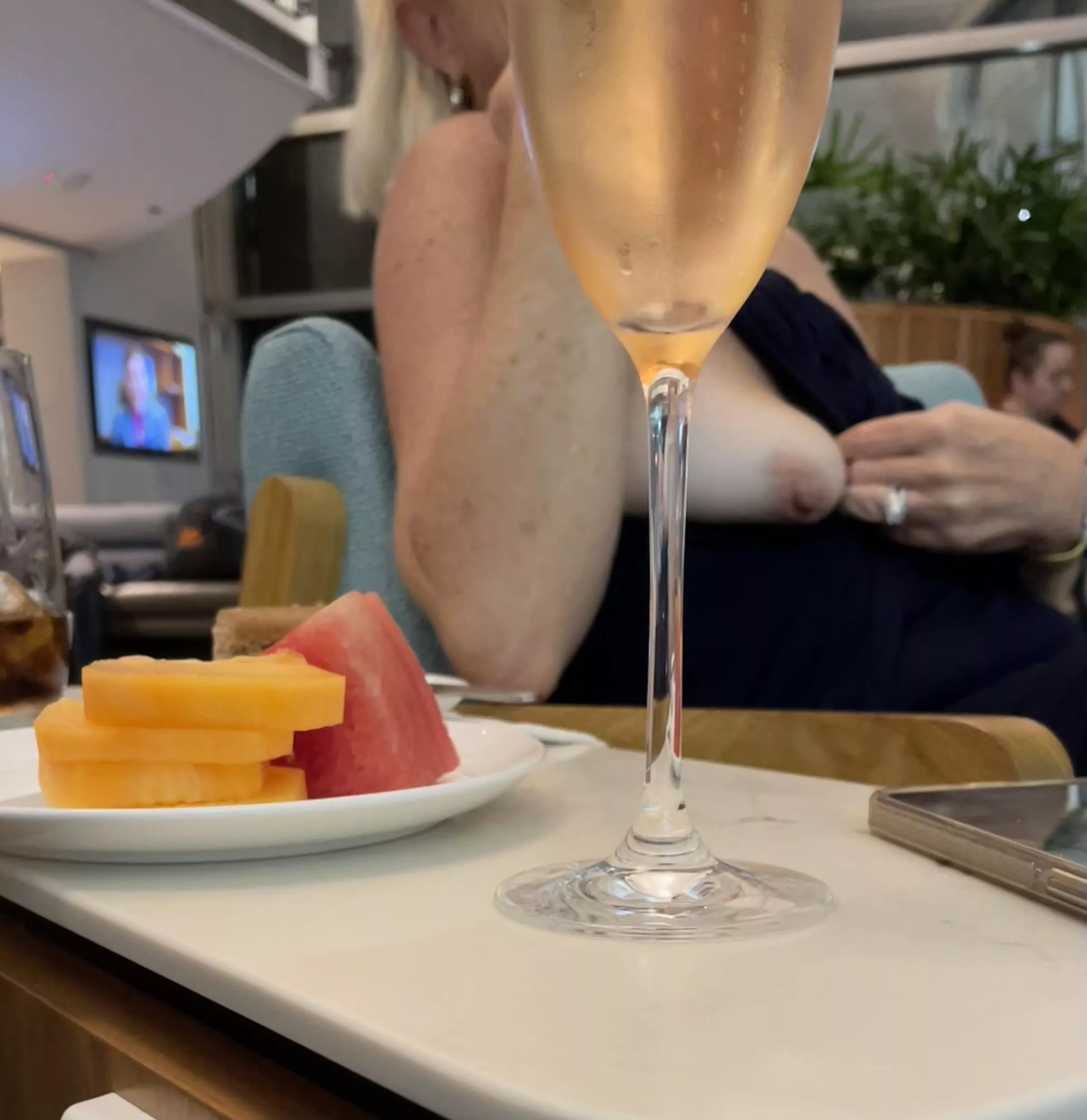 Wondering how many people saw me