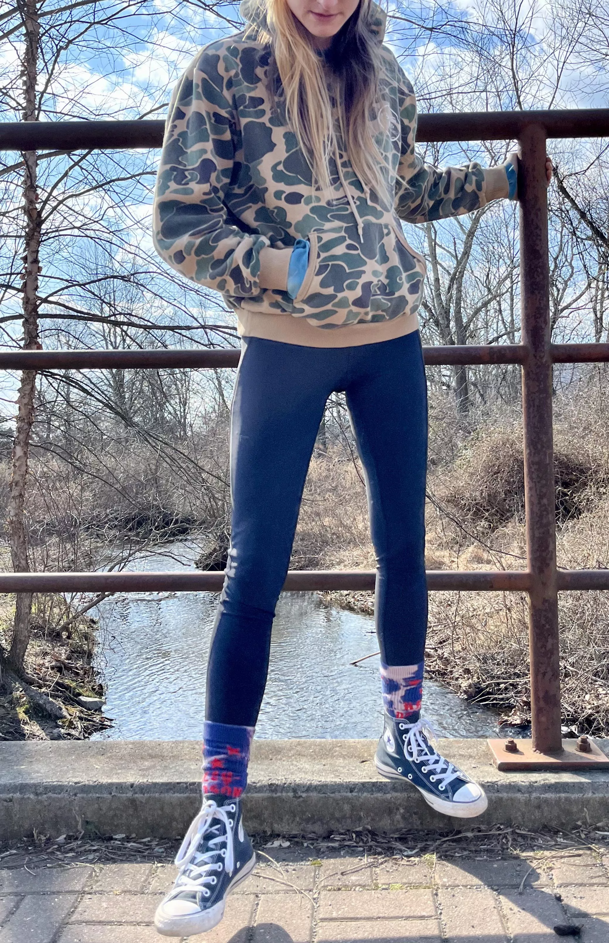 your average tomboy girl out for a walk