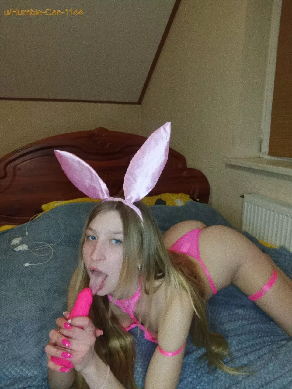 Your easter bunny is already playing with some toy