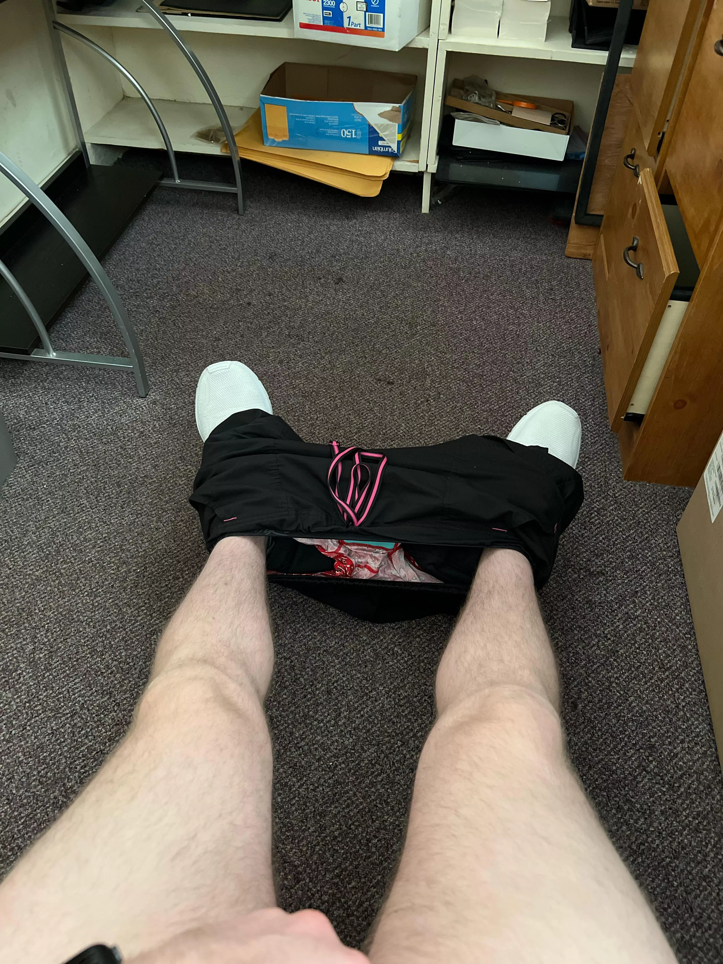 25 yo nurse. Horny af at work with my cock out of my scrubs rn. Snap me: jasonbsmith987