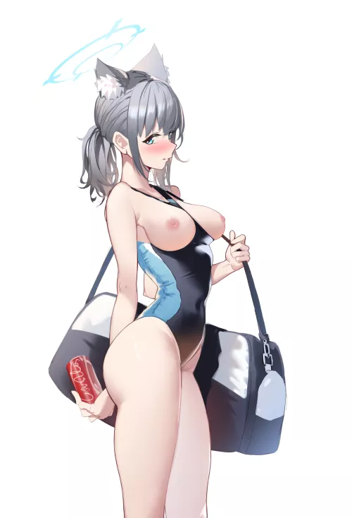 A cool way to wear a swimsuit