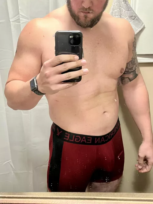 Beard and some bulge