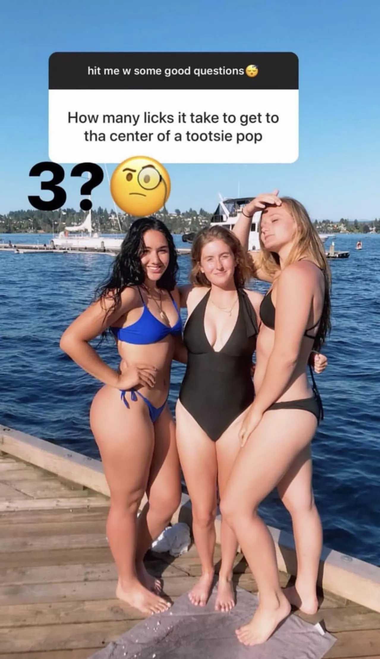 blue bikini is so sexy