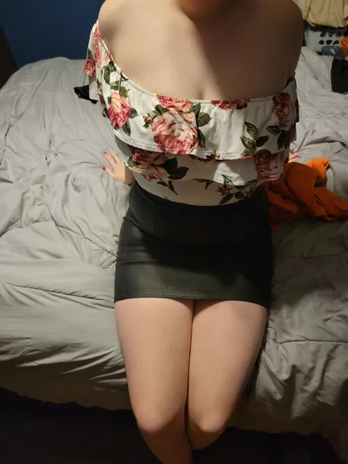 can i come set on your bed in my tight leather skirt?